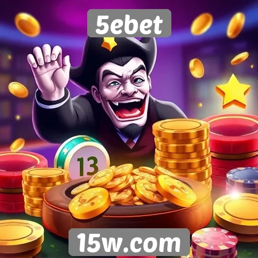 5ebet oferece diversidade em jogos de cassino online